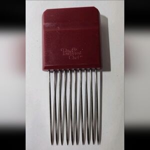 Pampered Chef Hold N Slice Cranberry 1102 Retired Color